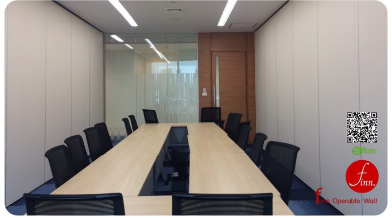 finn ผนังห้องประชุมเลื่อนได้กันเสียง นวัตกรรมของผนังที่สามารถเคลื่อนย้ายจัดเก็บได้